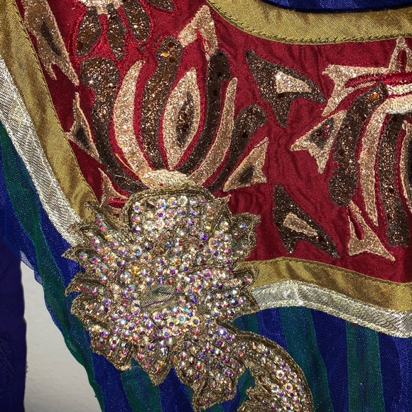 asian indian bollywood tunic top kurti - Picture 6 of 6